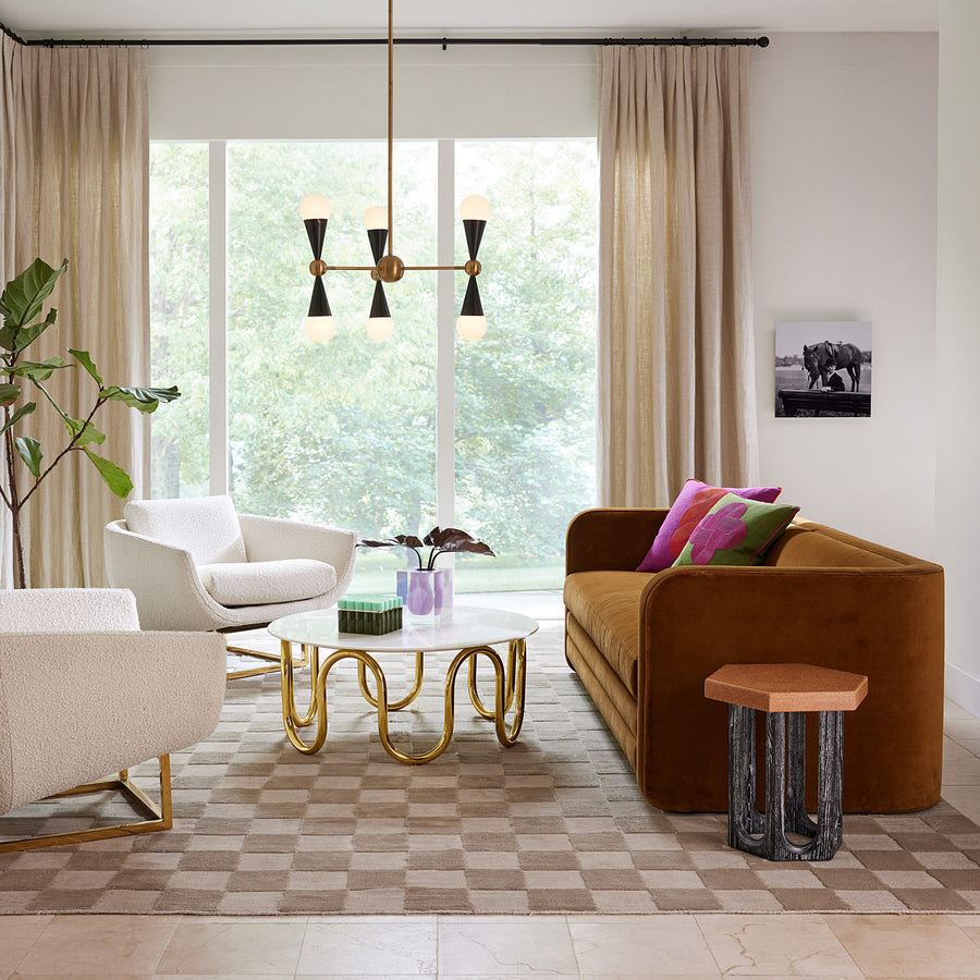 Caracas Six-Light Chandelier Jonathan Adler