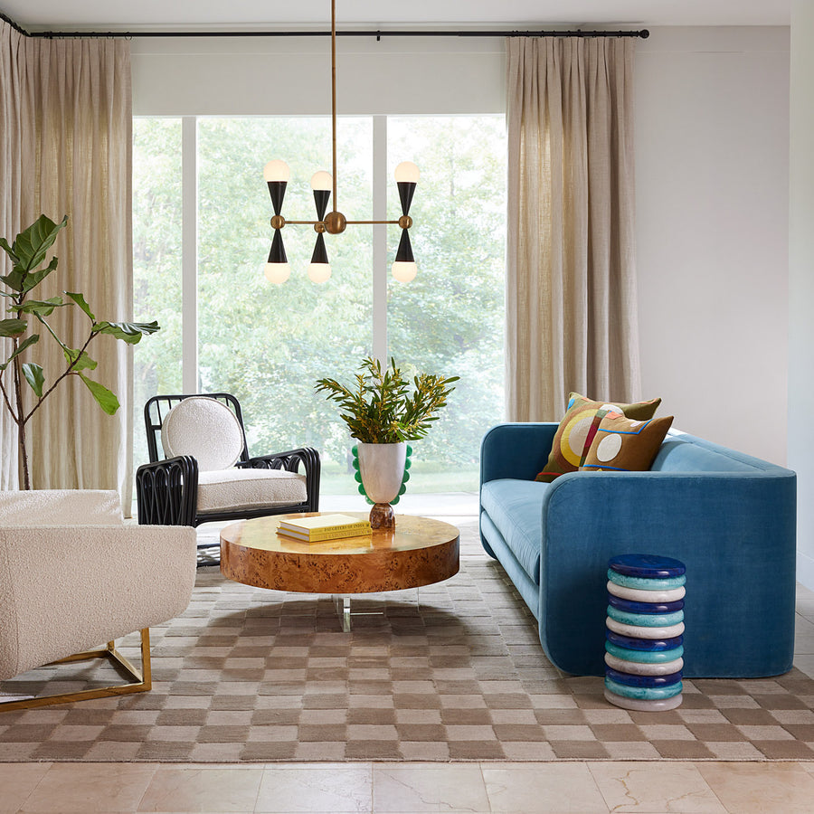 Como Scalloped Urn Jonathan Adler
