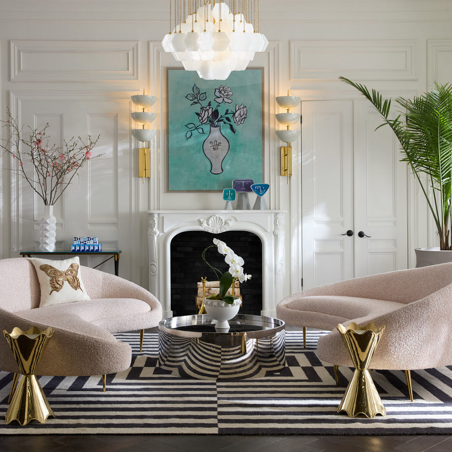 Ether 94" Curved Sofa Jonathan Adler
