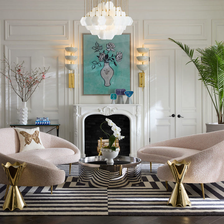 Ether 94" Curved Sofa Jonathan Adler