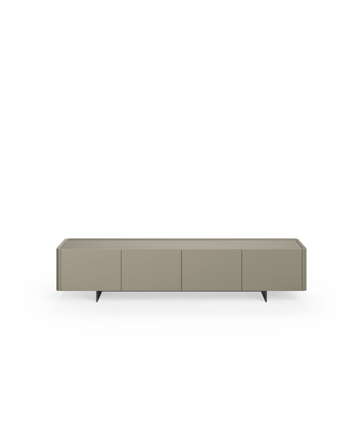 Alma Upholstered TV Stand TV Stand Eforma   