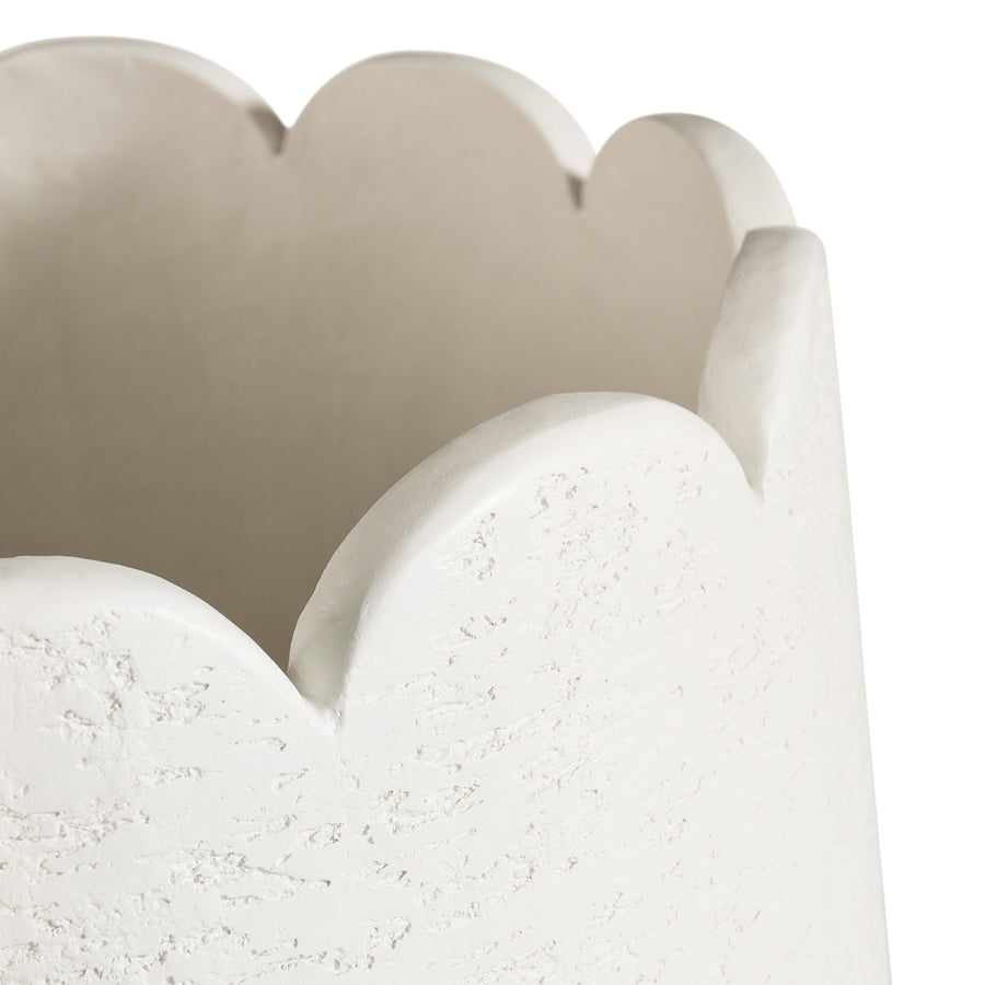 Scallop Concrete Planter Jonathan Adler
