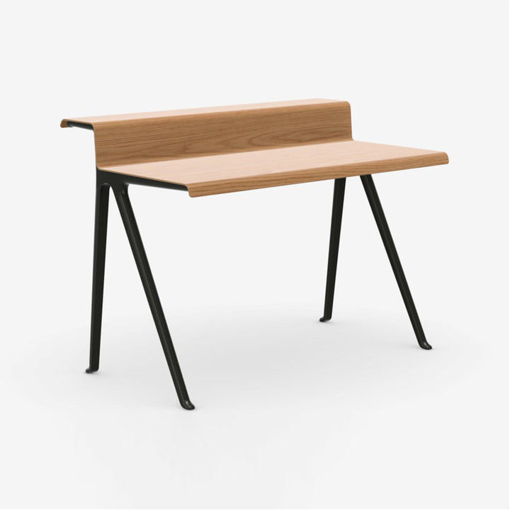 Courier Desk Desks Vitra Natural Oak Deep Black