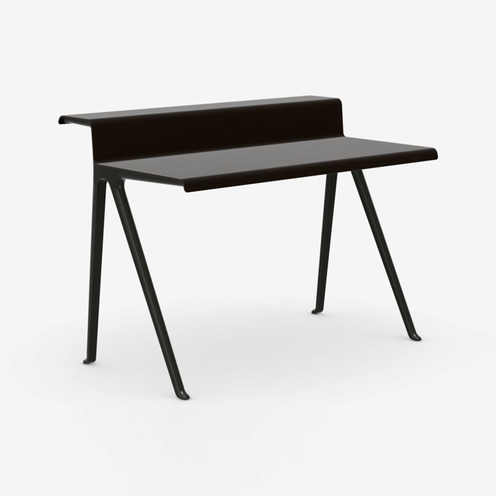 Courier Desk Desks Vitra Dark Oak Deep Black