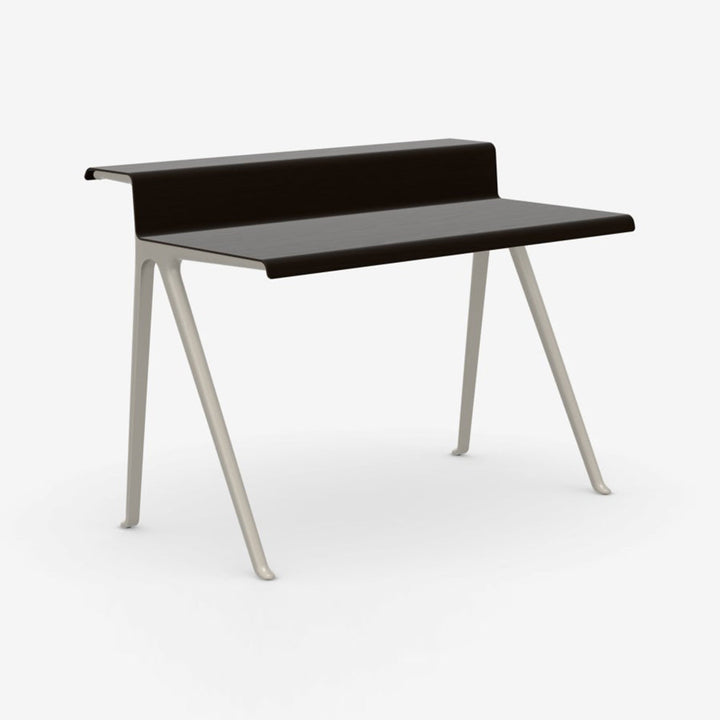 Courier Desk Desks Vitra Dark Oak Chalk
