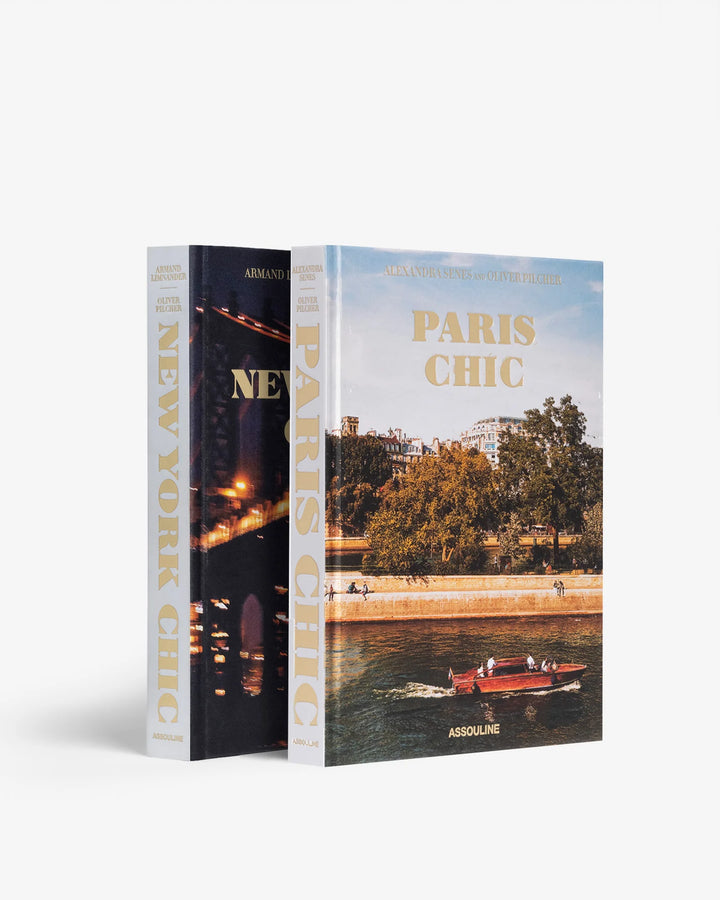 Chic Series New York and Paris Gift Set Gift Set Assouline