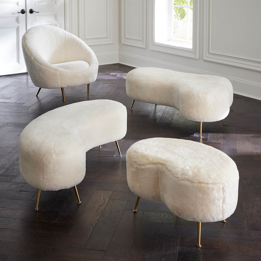 Amorphic Cocktail Ottoman Jonathan Adler