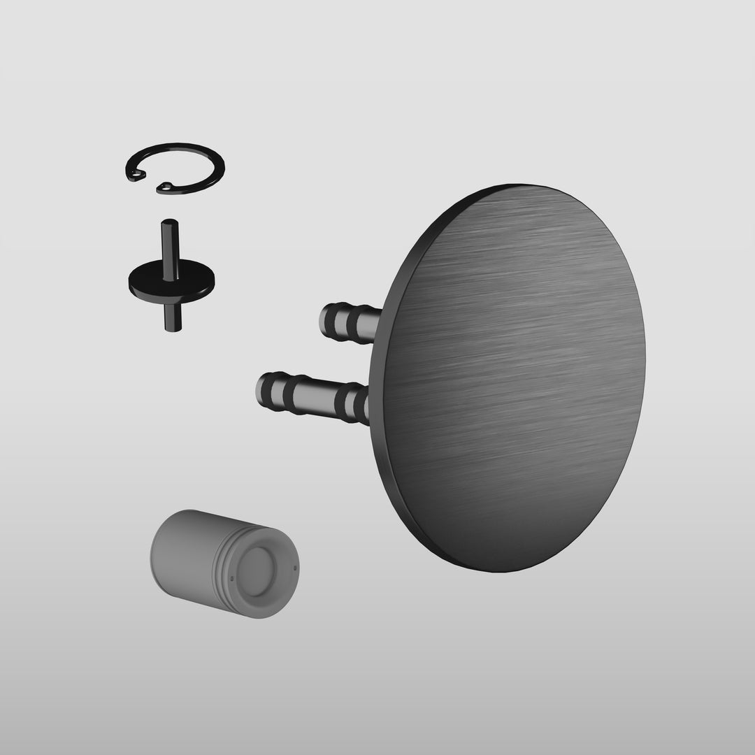 Shower316 Return System - 54058 Bathroom Accessories GESSI Steel Brushed  