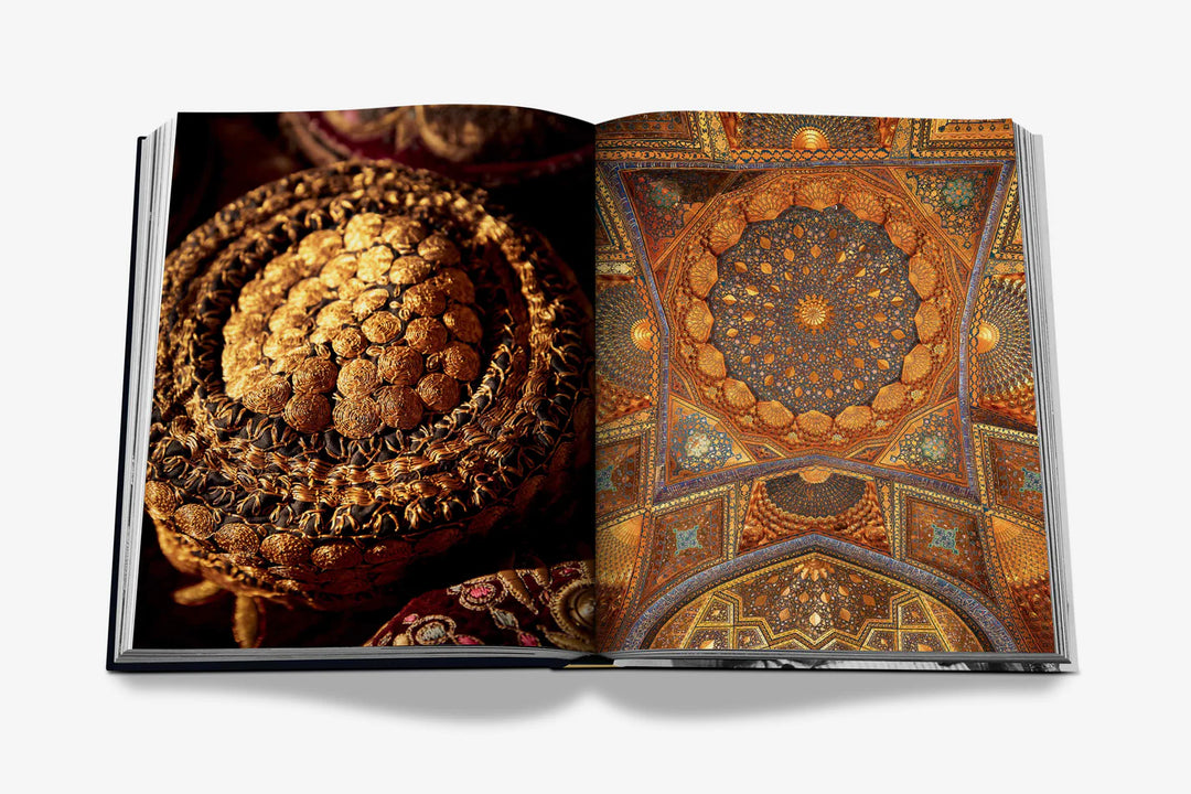 Uzbekistan Silk & Gold: The Magnificent Art of Costume Book Print Books Assouline