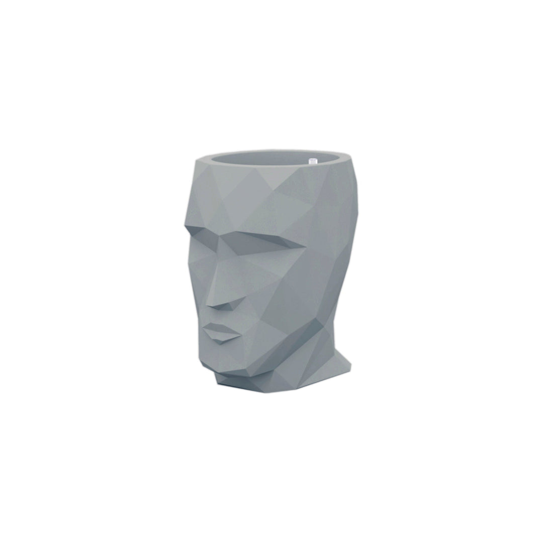 Adan Planter Outdoor Vondom Steel Small: 11.75 in width