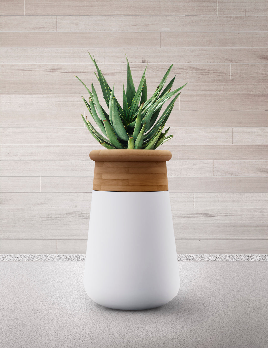 Soma Wood Planter – Tall Outdoor Planters Indigenus