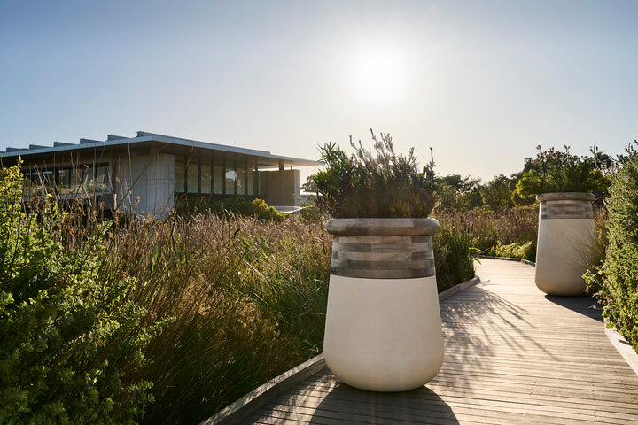 Soma Wood Planter – Tall Outdoor Planters Indigenus