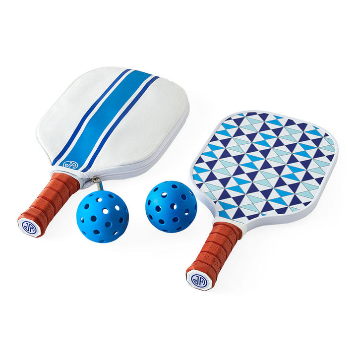 Basketweave Pickleball Set Jonathan Adler