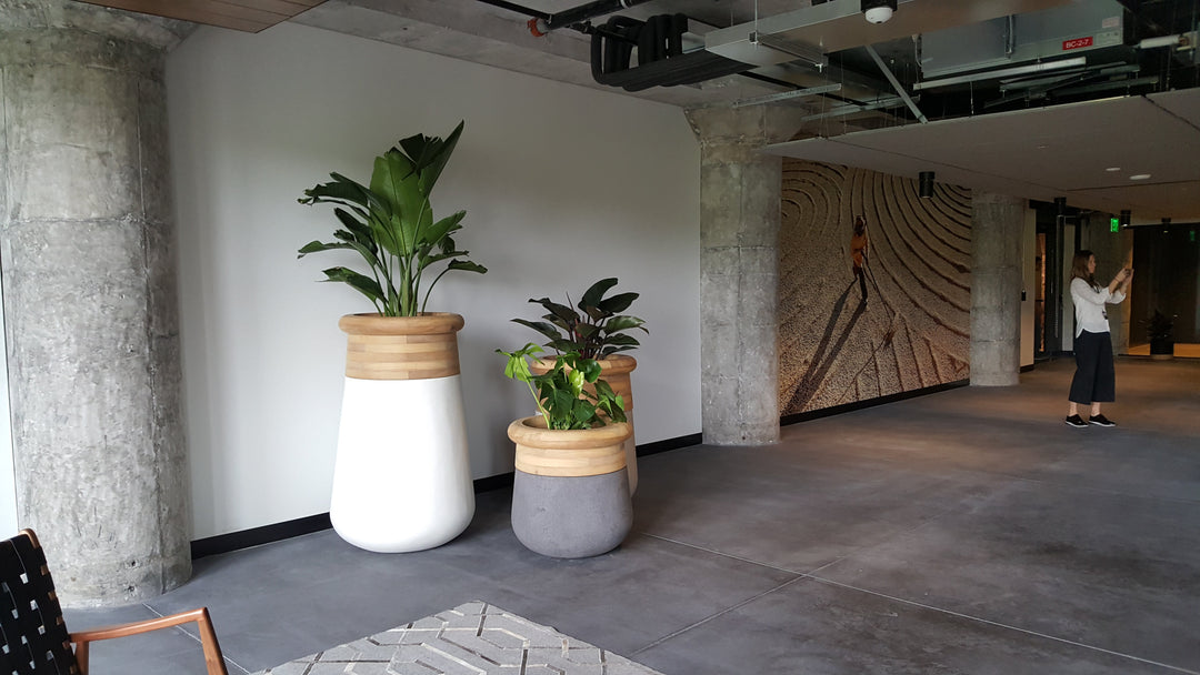 Soma Wood Planter – Tall