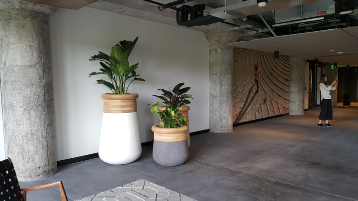 Soma Wood Planter – Tall