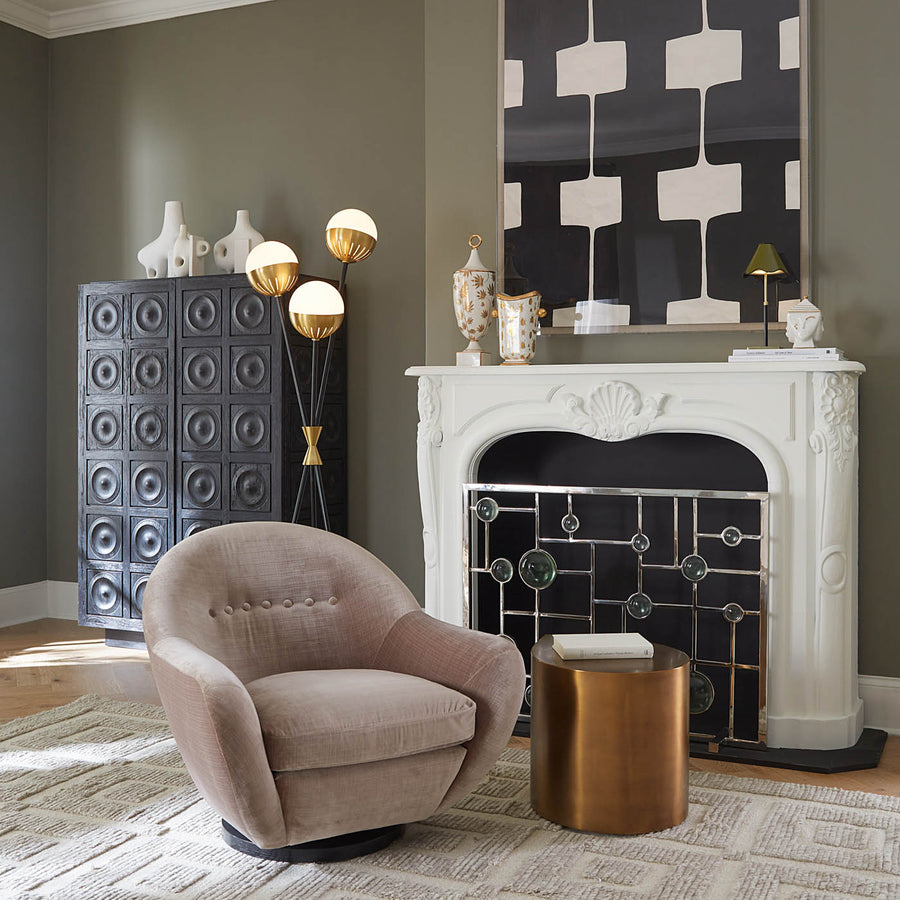 Stockholm Swivel Chair Jonathan Adler