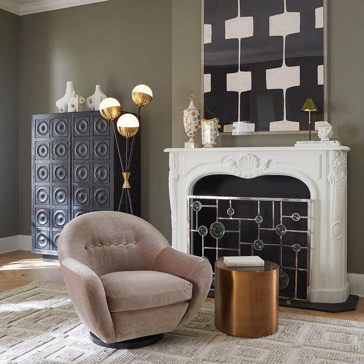 Stockholm Swivel Chair Jonathan Adler