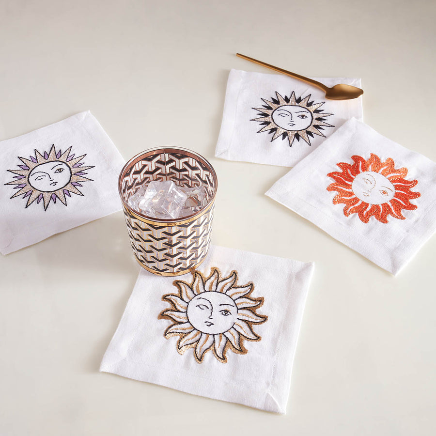 Sun Cocktail Napkins Jonathan Adler