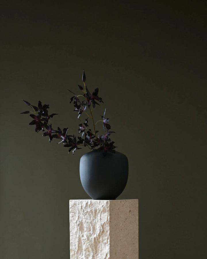 SUNAO VASE MEDIO - BLACK Vases 101 Copenhagen   