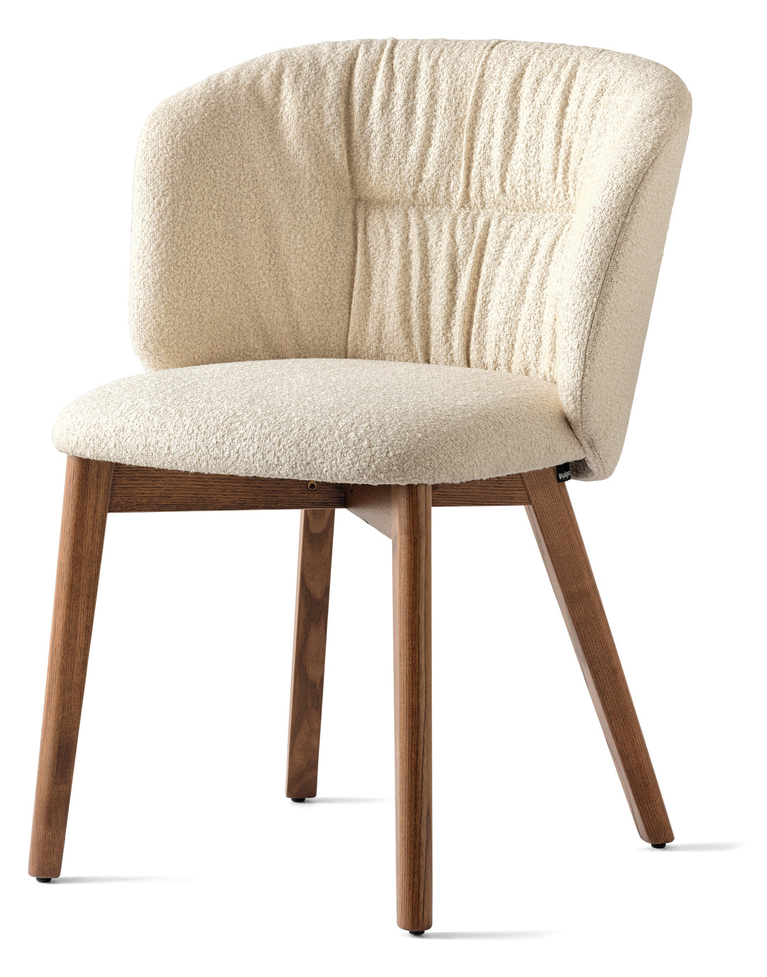 Sweel Dining Chair with Upholstery & Wood Options Calligaris