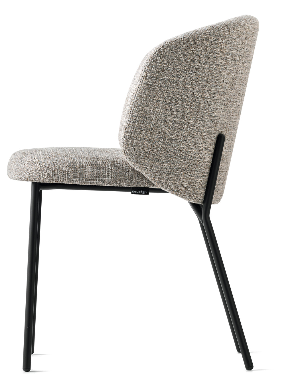 Sweel Dining Chair with Upholstery & Wood Options Calligaris