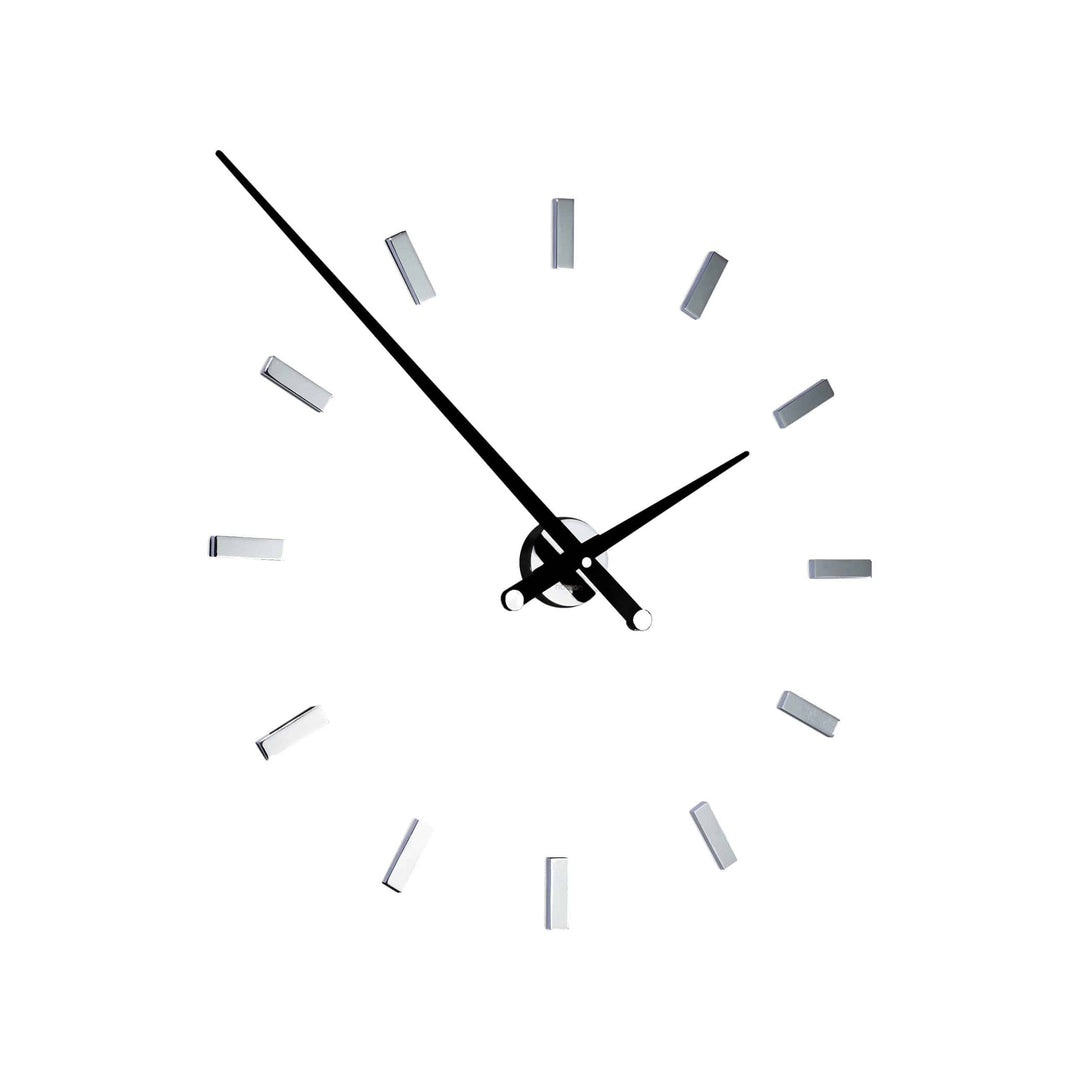 Tacon Wall Clock Wall Clocks Nomon Chrome / Black 12 Small: 29.1 in width