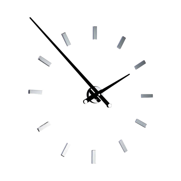 Tacon Wall Clock Wall Clocks Nomon Chrome / Black 12 Large: 39.4 in width