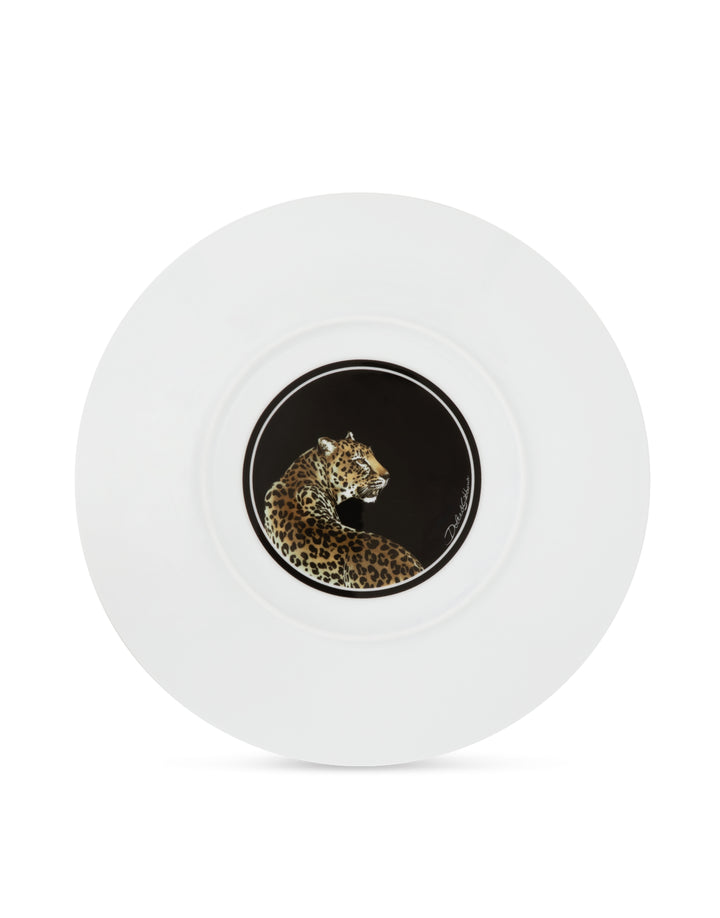 ALL OVER LEOPARD CHARGER PLATE Plates Dolce&Gabbana   
