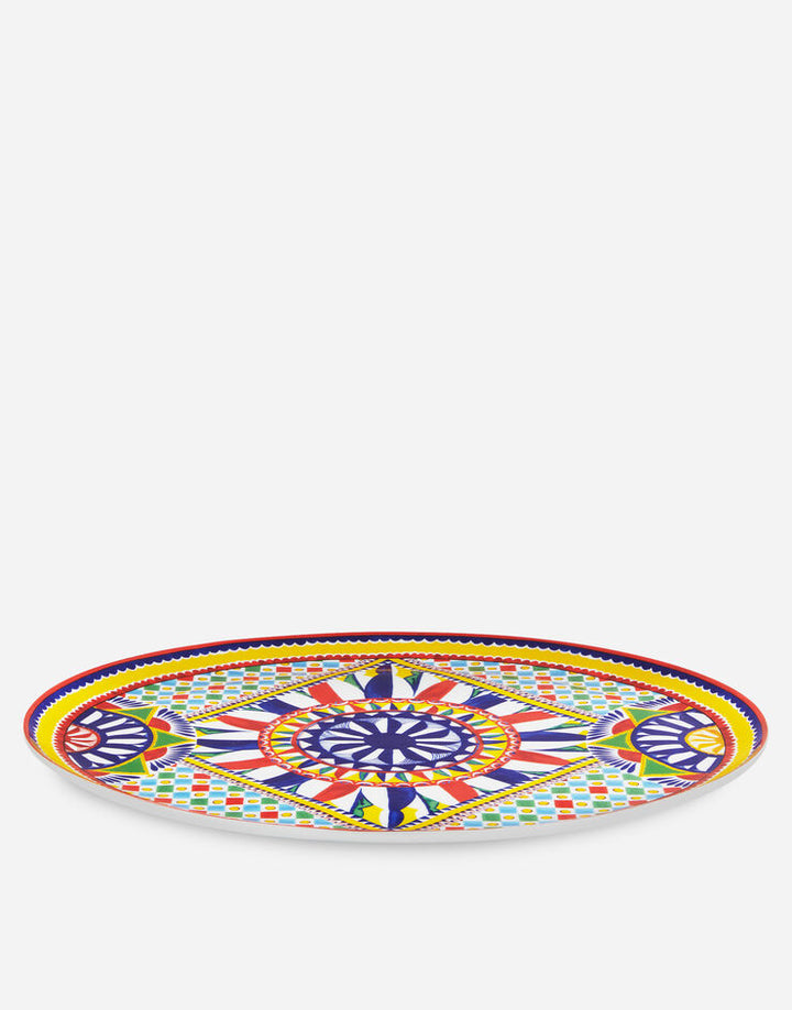 MEDIUM OVAL SERVING PLATE Plates Dolce&Gabbana   