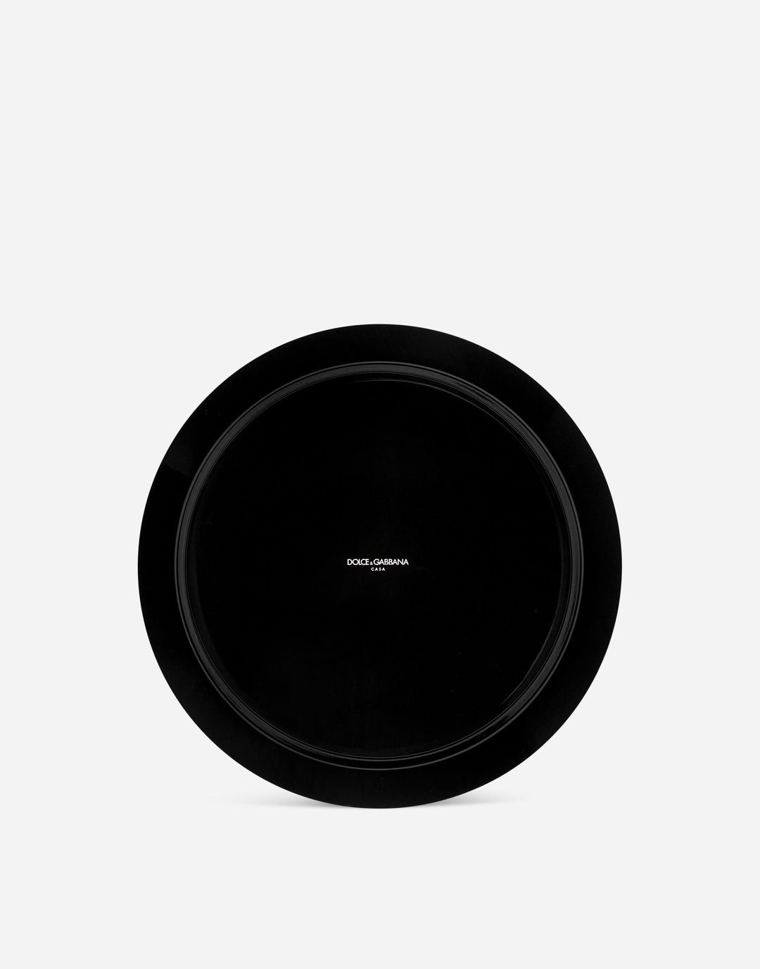 LEOPARD ROUND METAL TRAY Decorative Tray Dolce&Gabbana   