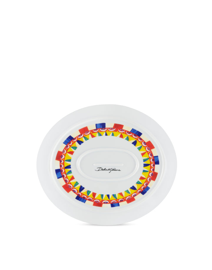 OVAL SERVING PLATE Plates Dolce&Gabbana   