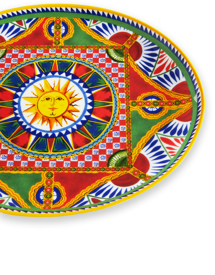 OVAL SERVING PLATE Plates Dolce&Gabbana   