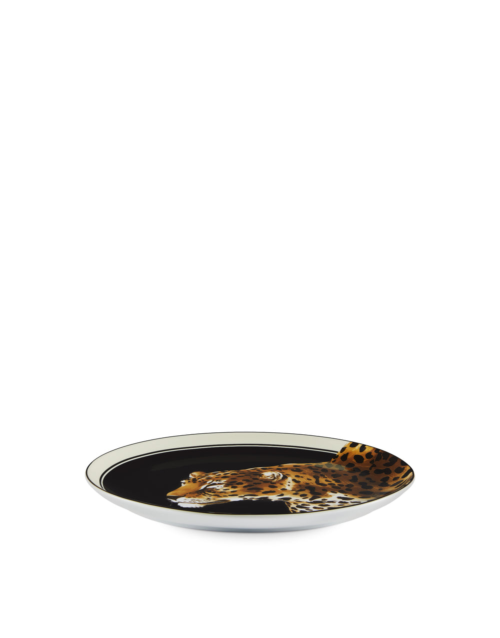 LEOPARD OVAL SERVING PLATE Plates Dolce&Gabbana   
