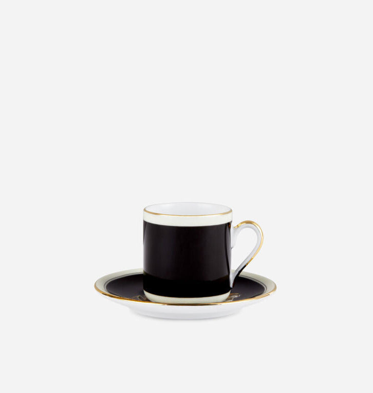 LEOPARD ESPRESSO CUP AND SAUCER SET Cup and Saucer Dolce&Gabbana   