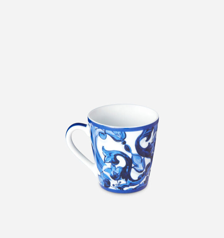 BLUE MEDITERRANEO FOGLIE MUG Mug Dolce&Gabbana   