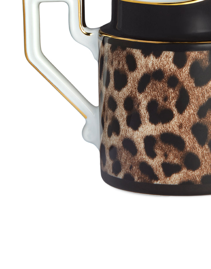 ALL OVER LEOPARD MILK AND CREAMER JUG Jug Dolce&Gabbana   