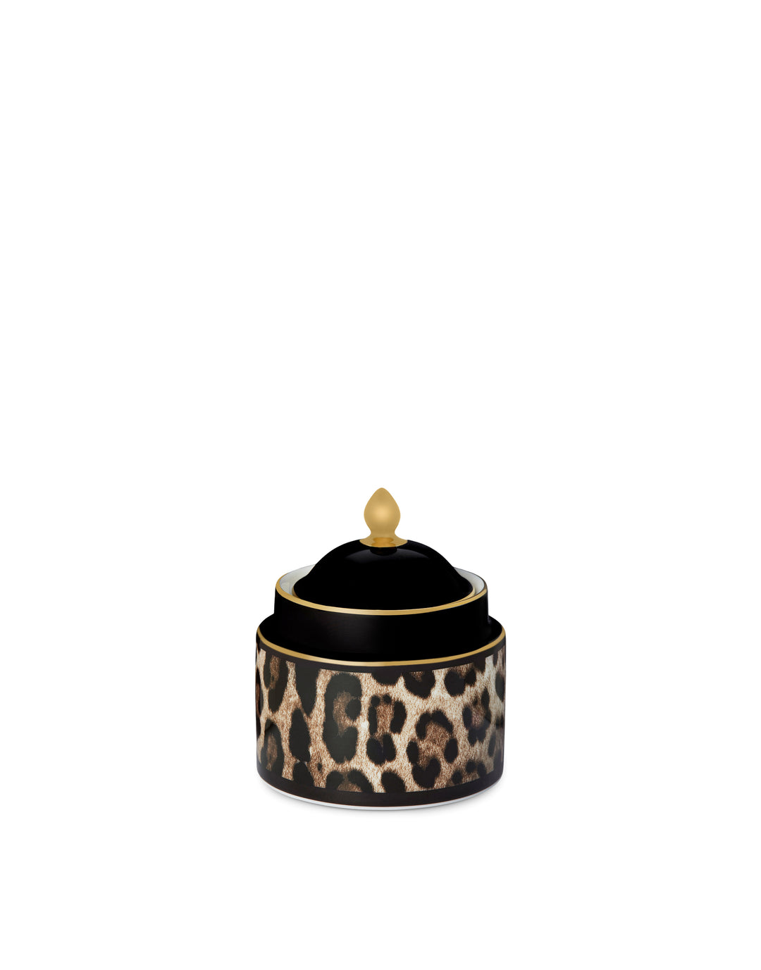 ALL OVER LEOPARD SUGAR BOWL WITH COVER Sugar Bowl Dolce&Gabbana   