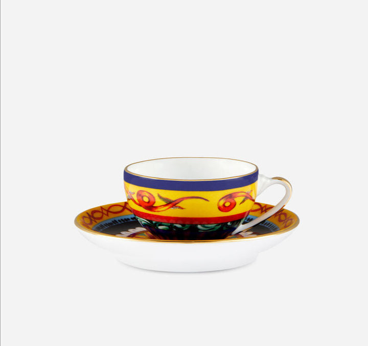 KING ESPRESSO CUP AND SAUCER SET Cup and Saucer Dolce&Gabbana   