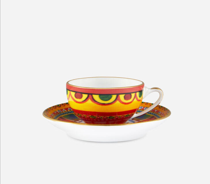 SOLE ESPRESSO CUP AND SAUCER SET Cup and Saucer Dolce&Gabbana   