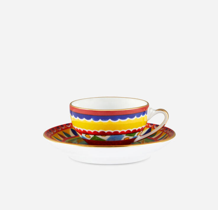 QUEEN ESPRESSO CUP AND SAUCER SET Cup and Saucer Dolce&Gabbana   