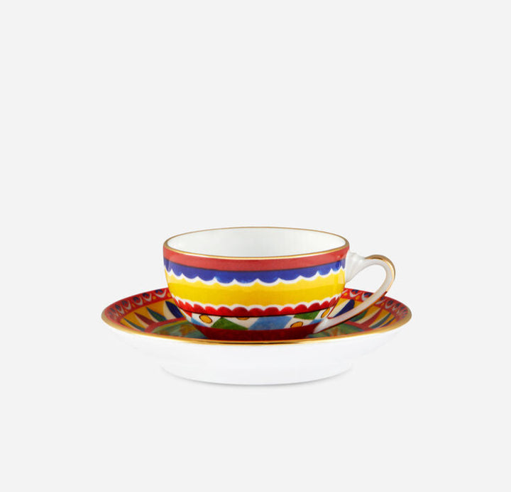 QUEEN ESPRESSO CUP AND SAUCER SET Cup and Saucer Dolce&Gabbana   