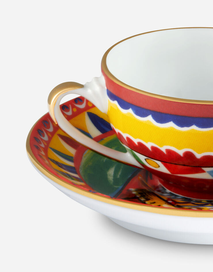 QUEEN ESPRESSO CUP AND SAUCER SET Cup and Saucer Dolce&Gabbana   