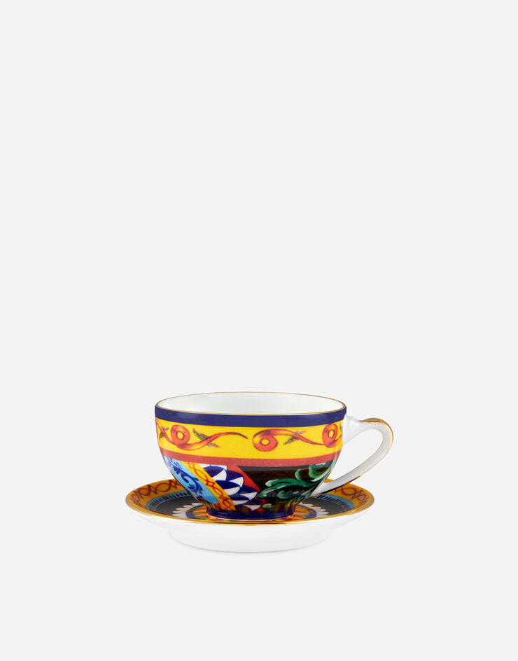 KING TEACUP AND SAUCER SET Cup and Saucer Dolce&Gabbana   