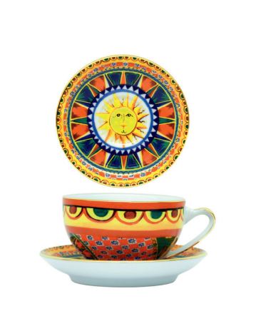 SOLE TEACUP AND SAUCER SET Cup and Saucer Dolce&Gabbana   