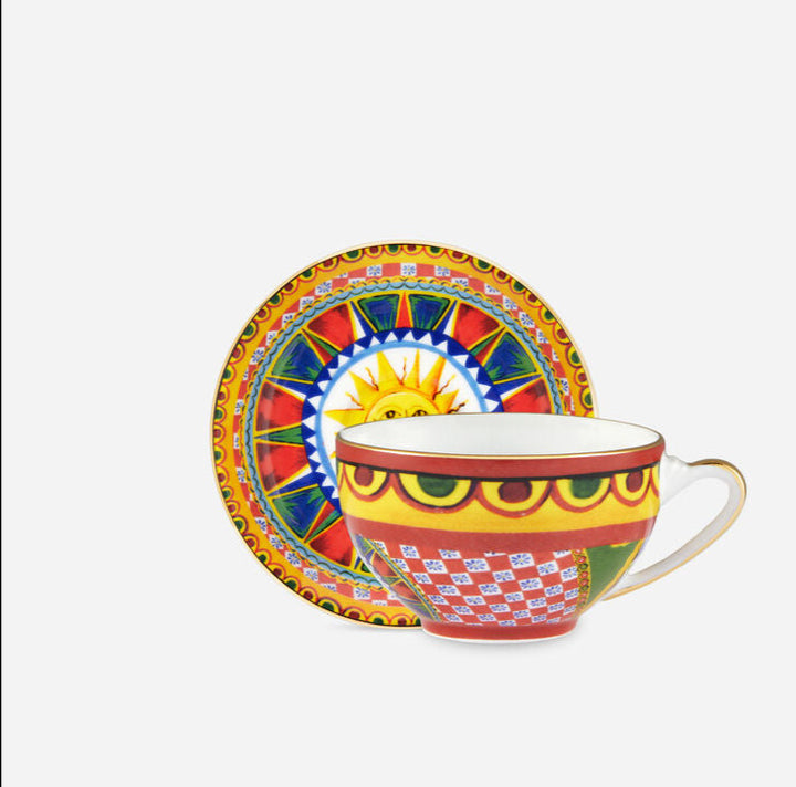 SOLE TEACUP AND SAUCER SET Cup and Saucer Dolce&Gabbana   