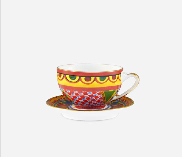 SOLE TEACUP AND SAUCER SET Cup and Saucer Dolce&Gabbana   