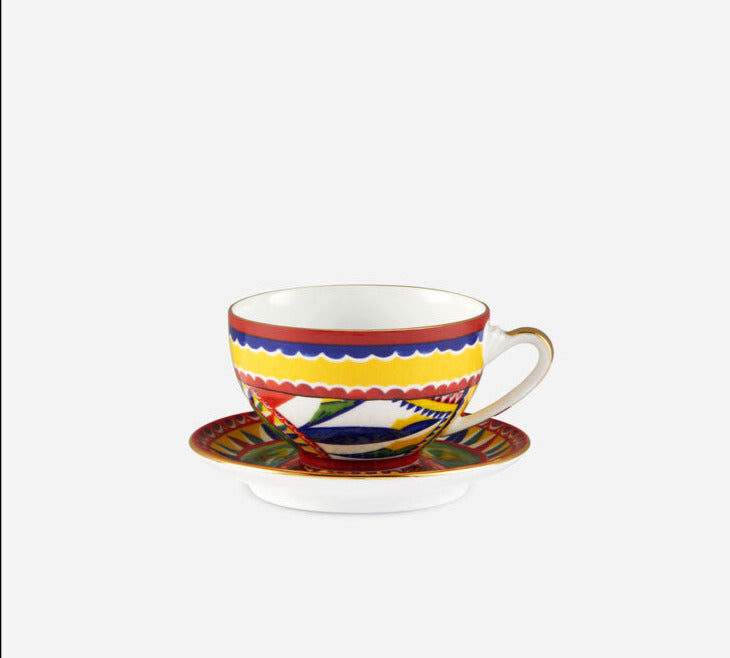 QUEEN TEACUP AND SAUCER SET Cup and Saucer Dolce&Gabbana   