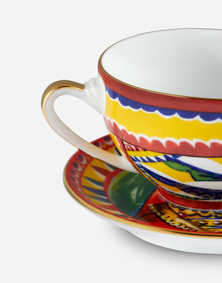 QUEEN TEACUP AND SAUCER SET Cup and Saucer Dolce&Gabbana   