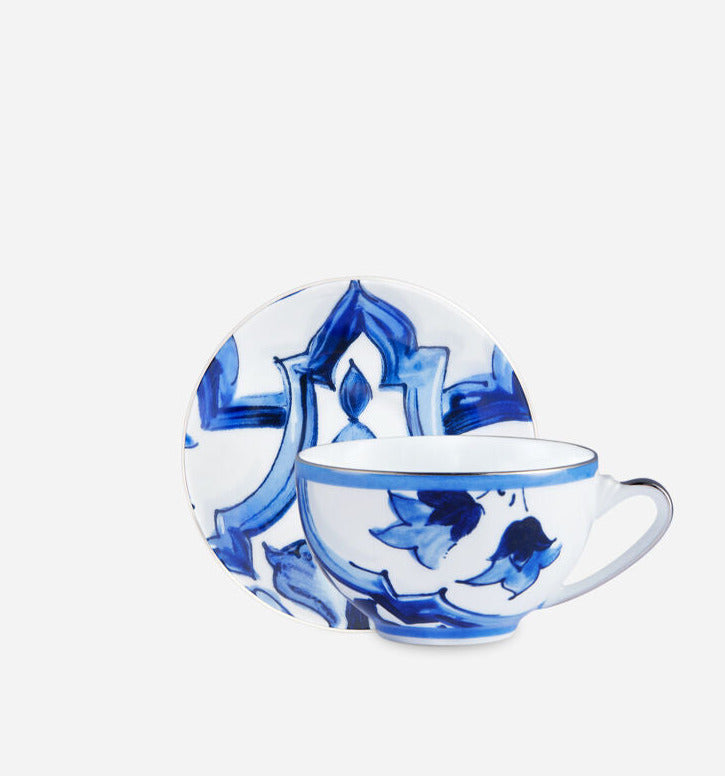 STELLA TEACUP AND SAUCER SET Cup and Saucer Dolce&Gabbana   