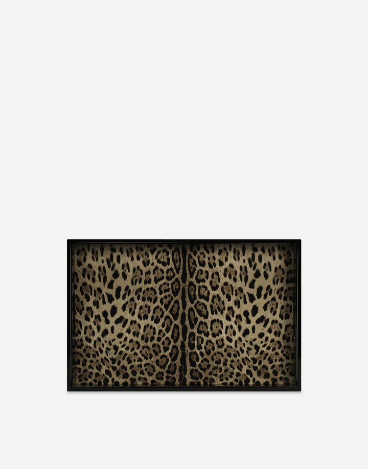 LEOPARD RECTANGULAR TRAY Decorative Tray Dolce&Gabbana   